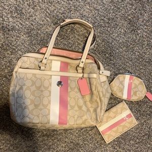 Coach bowler bag bundle